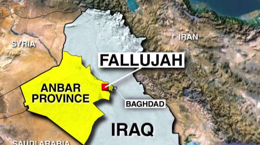 US military advisers help plan recapture of Fallujah