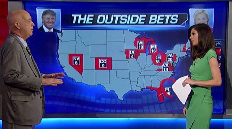 Where does Trump need to win in the general election?