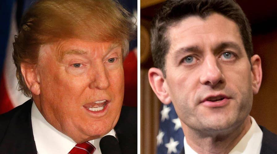 What should be discussed during Trump's meeting with Ryan?