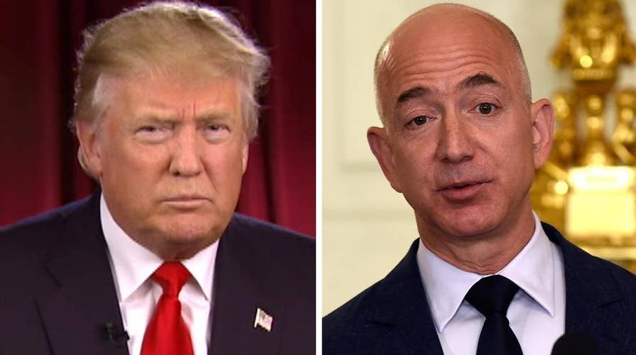 Trump: Amazon CEO using Washington Post for political power