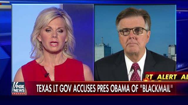 Texas Lt. Gov. accuses Obama of blackmail over bathroom push