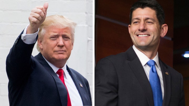 Trump: We had a good meeting yesterday. Ryan's a good guy