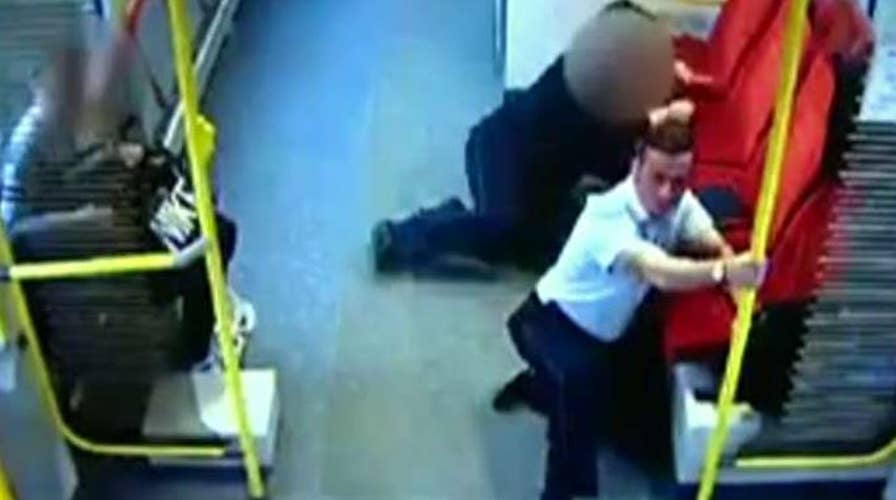 Brace for impact! Train conductor warns riders before crash