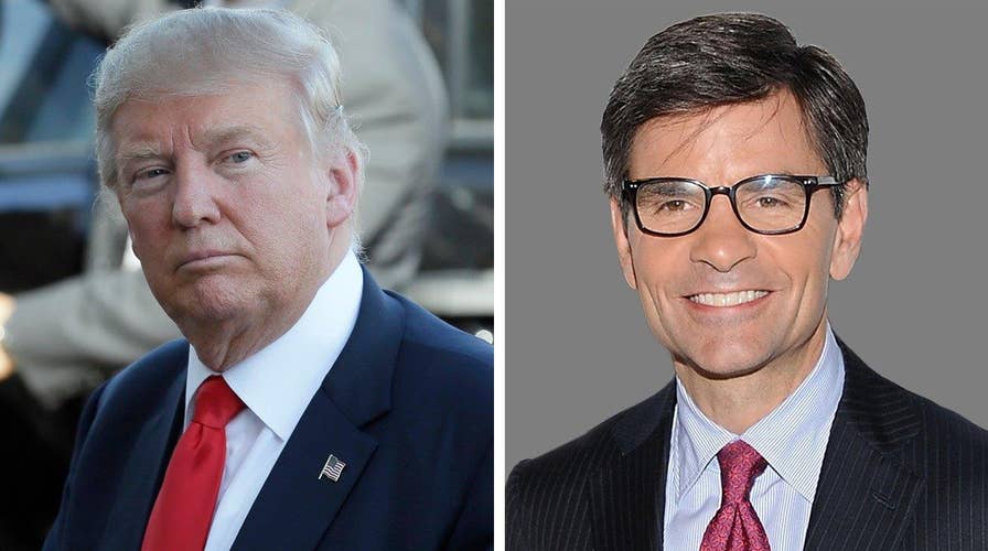 Trump hits ABC's George Stephanopoulos on Clinton ties