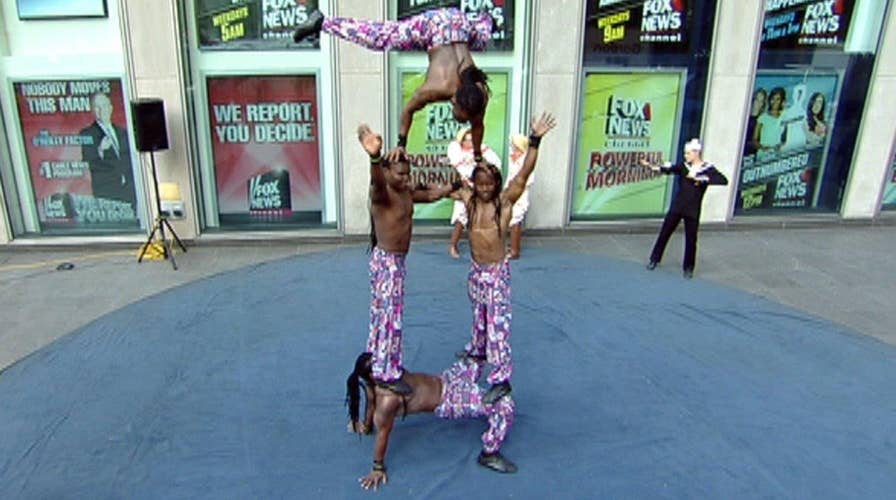 Big Apple Circus comes to 'Fox & Friends'