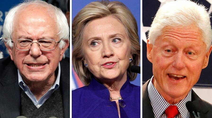 Sanders persists while Clinton taps into Bill's popularity