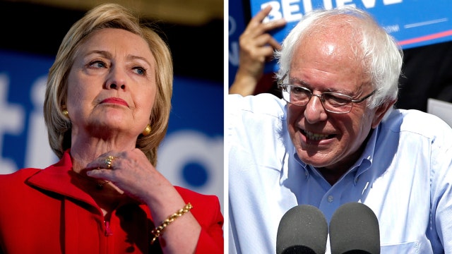 Pressure on Clinton to put Sanders away with primary wins