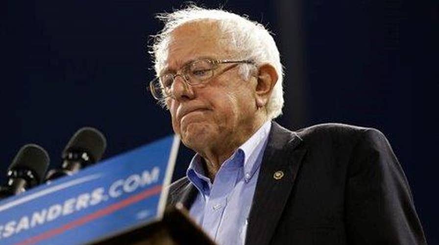 Bernie Sanders repeats vow to stay in race