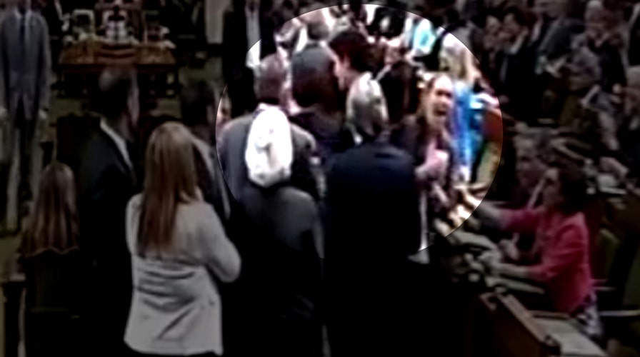 Canadian PM appears to lose temper on Parliament floor