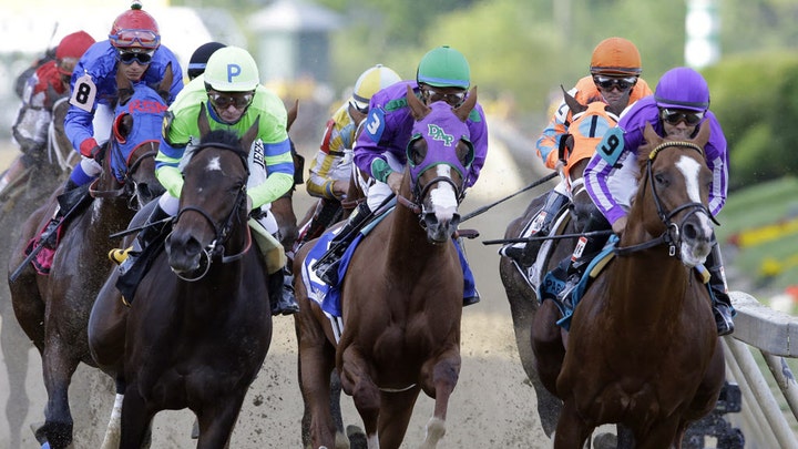 Two horses die in early Preakness races