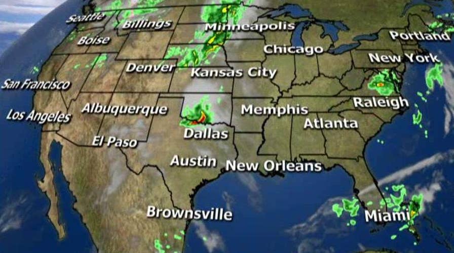 National forecast for Monday, May 23