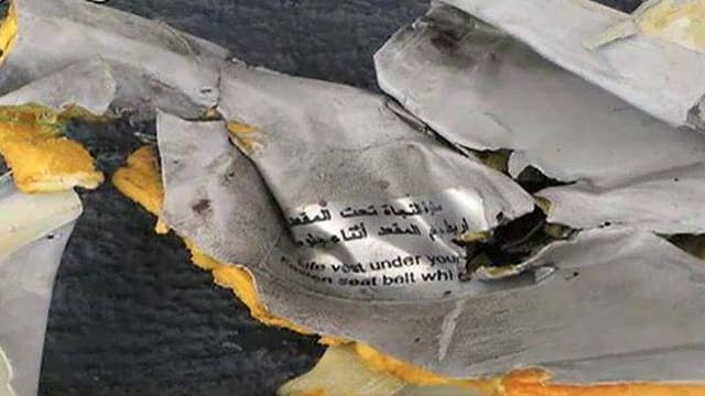 Evidence suggests an explosion brought down EgyptAir flight