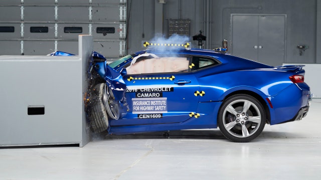 Crash tests show muscle cars aren't so strong?