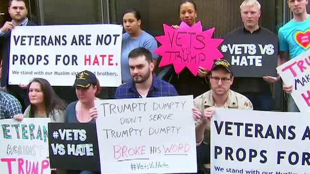 Veterans Protesting Donald Trump On Air Videos Fox News Veterans Protesting Donald Trump On Air Videos Fox News