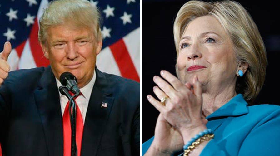 Trump kicks off West Coast fundraising amid Clinton attacks