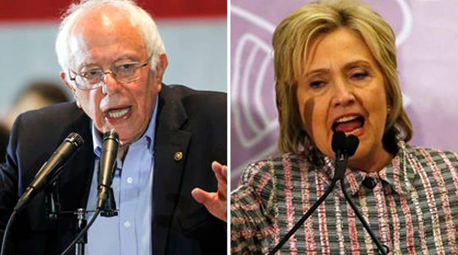 Sanders keeps up attacks on Clinton ahead of California