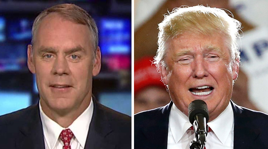 Rep. Ryan Zinke endorses Donald Trump for president
