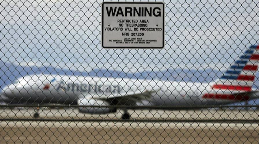 Report: US airport fence breach occurs about every two weeks