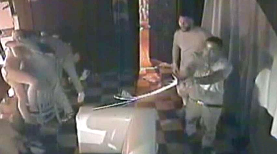 Video shows moment rapper opened fire at concert