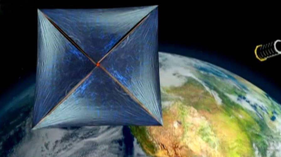 Could lasers one day blast humans to Mars?