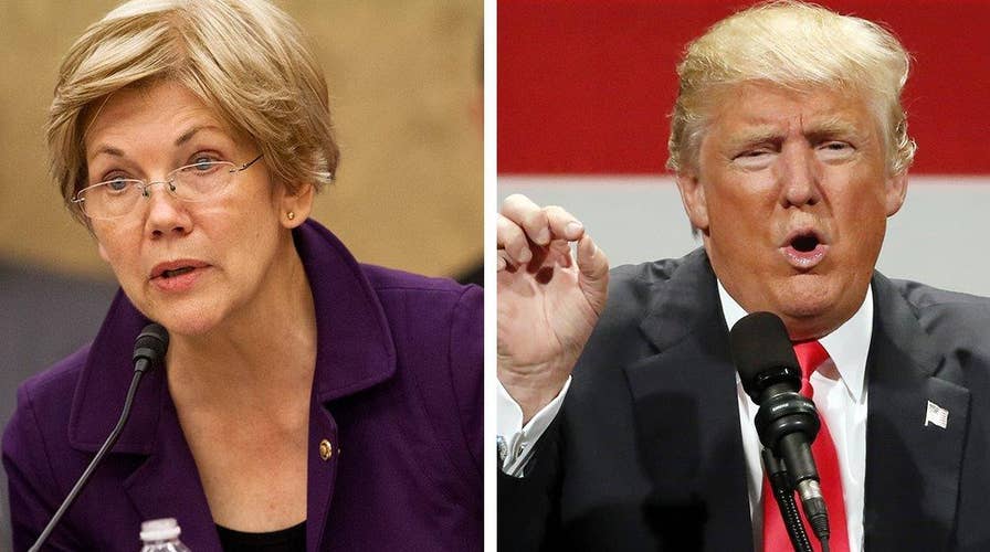 Warren and Trump in war of words over housing crisis