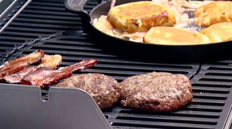 Military cooks compete to make the best burgers