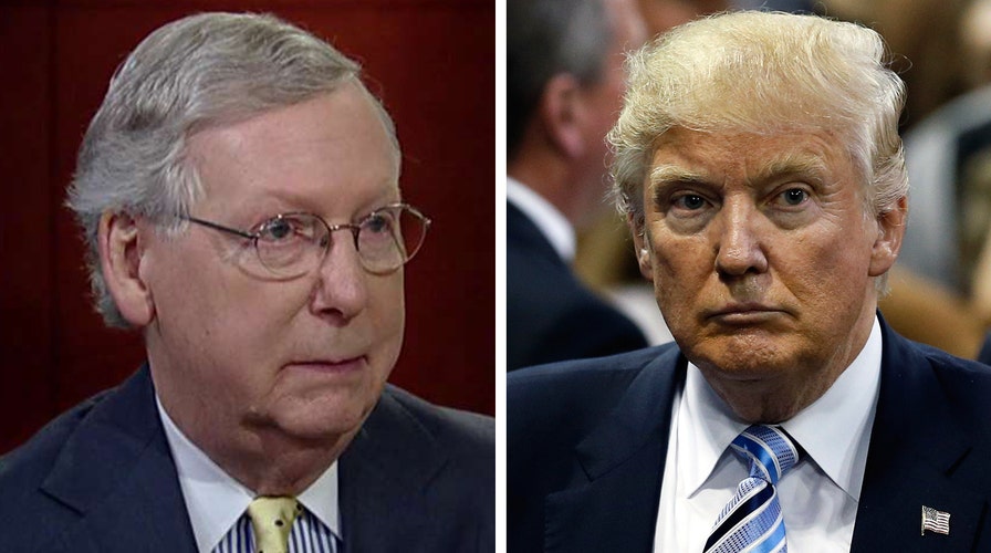 Sen. McConnell: Donald Trump won this the old fashioned way