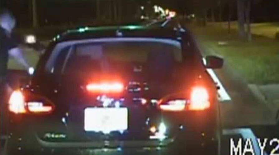 Driver opens fire on cop during traffic stop