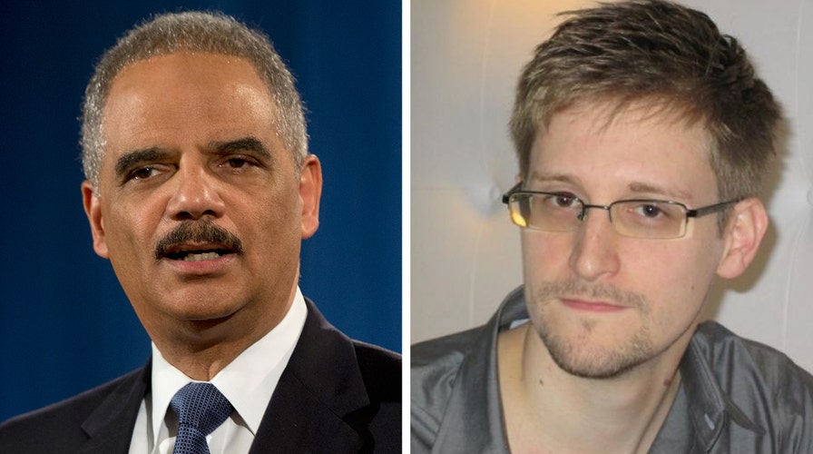 Eric Holder says Edward Snowden performed a 'public service'
