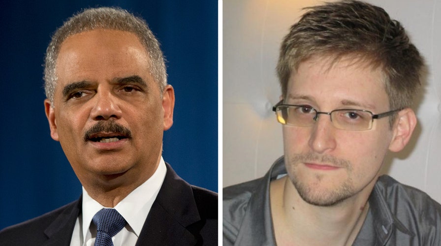 Eric Holder says Edward Snowden performed a 'public service'