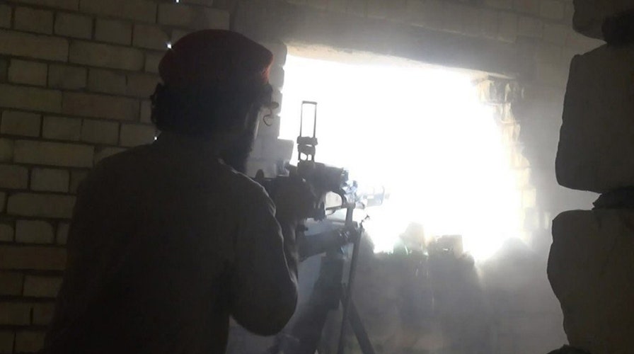 What are Iraqi forces up against in ISIS-held Fallujah?