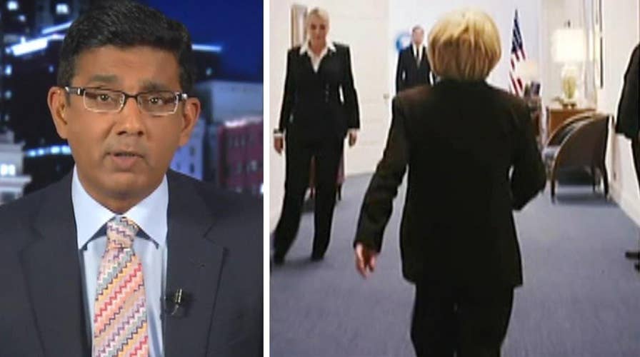 Dinesh D'Souza previews upcoming film 'Hillary's America'