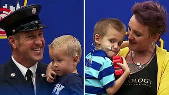 2 boys fighting cancer named honorary FDNY firefighters