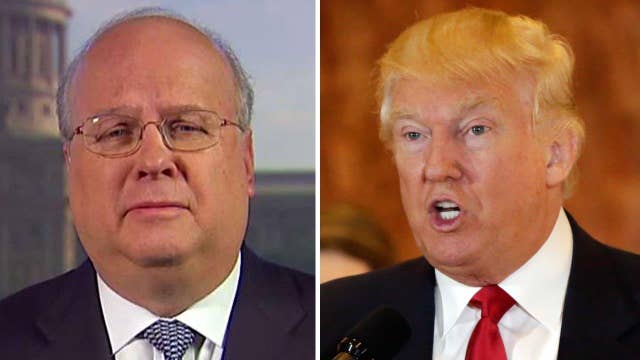 Karl Rove: Bullying the media not a good look for Trump