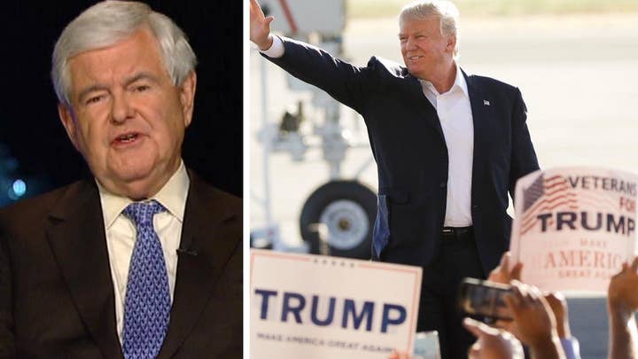 Gingrich: The 'Trump experience' is totally unique