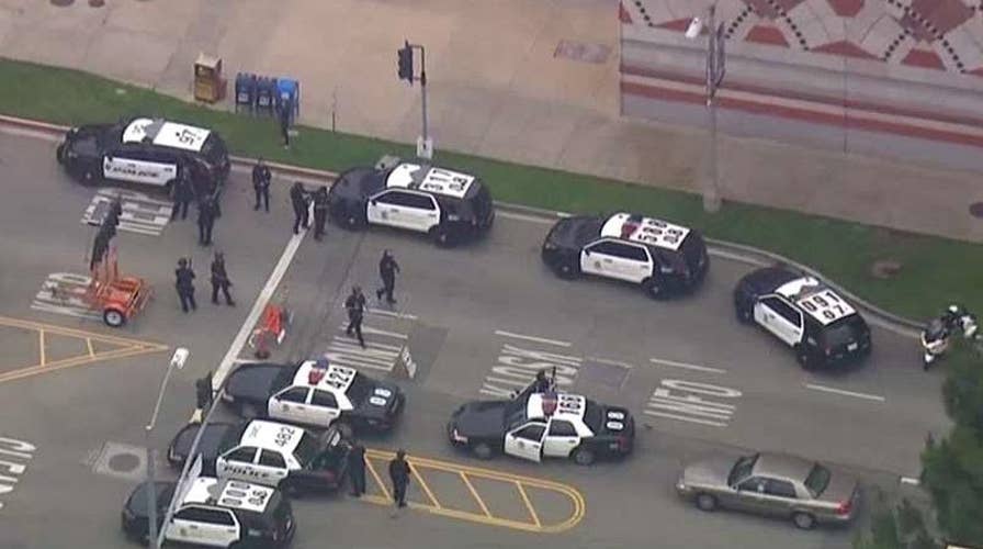 Police respond to report of active shooter at UCLA campus
