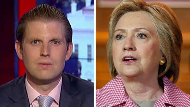 Eric Trump on the attack against Hillary Clinton | On Air Videos | Fox News