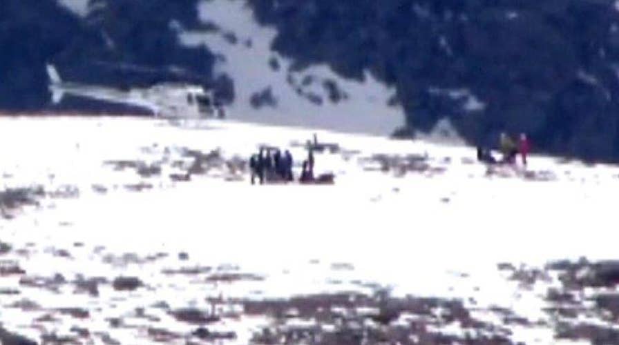 Rescue mission to save US military personnel on mountain