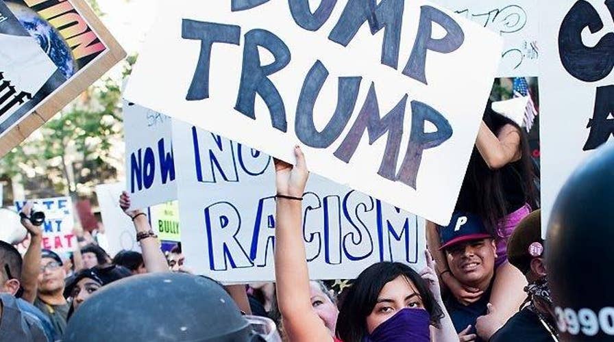 Fiery debate: Who's to blame for violence at Trump events?