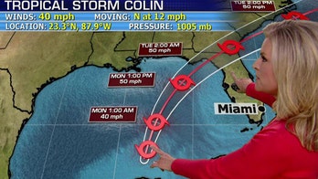 East Coast on alert as Tropical Storm Colin forms, severe storm front moves through