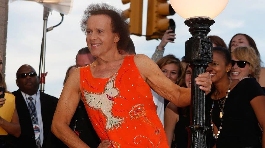 Richard Simmons explains hospital stay