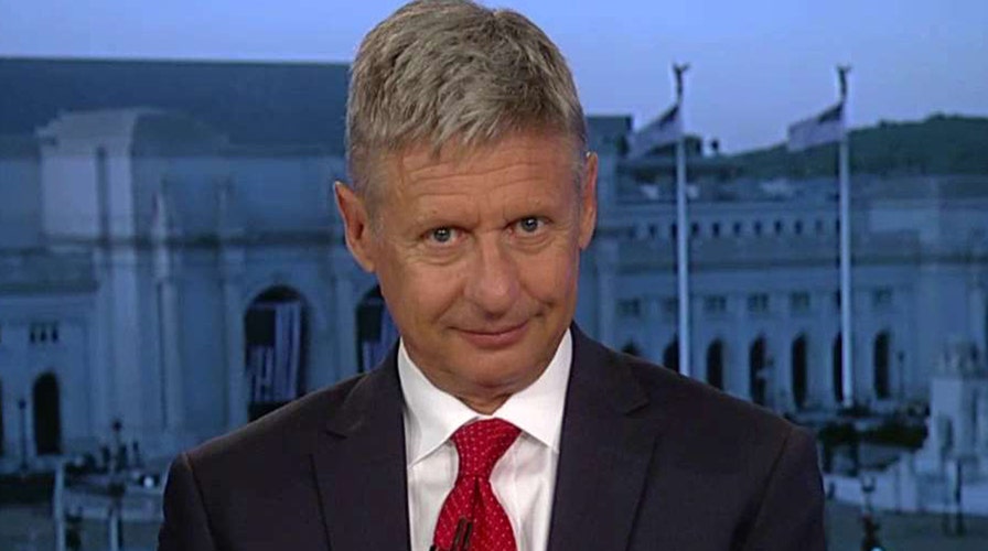 Gary Johnson on immigration, domestic and foreign policy