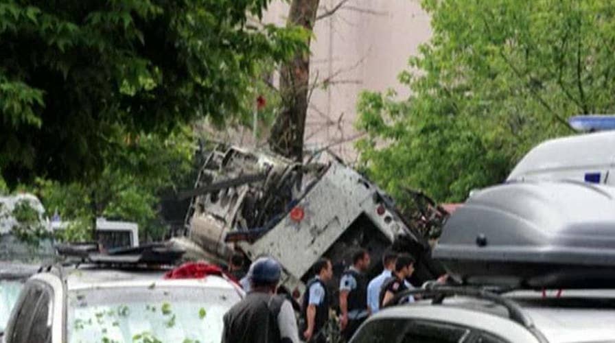 11 police officers killed in Istanbul car bombing