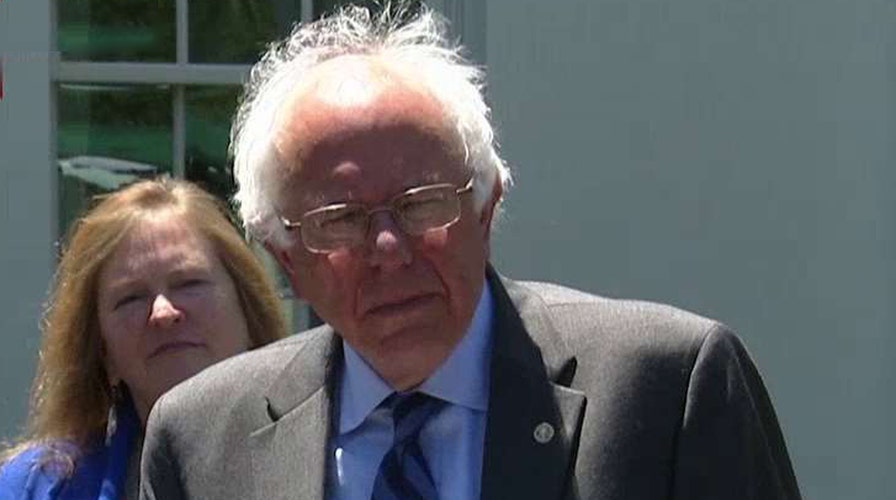 Sanders speaks out after White House meeting with Obama