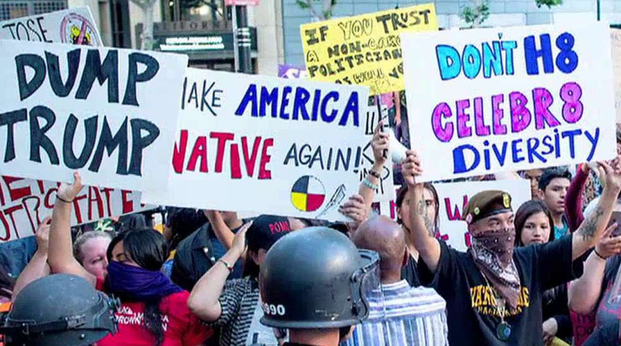 Is the left justifying campaign violence