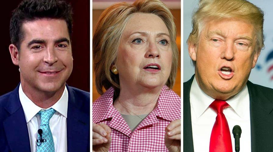 Jesse Watters breaks down Tump v. Hillary
