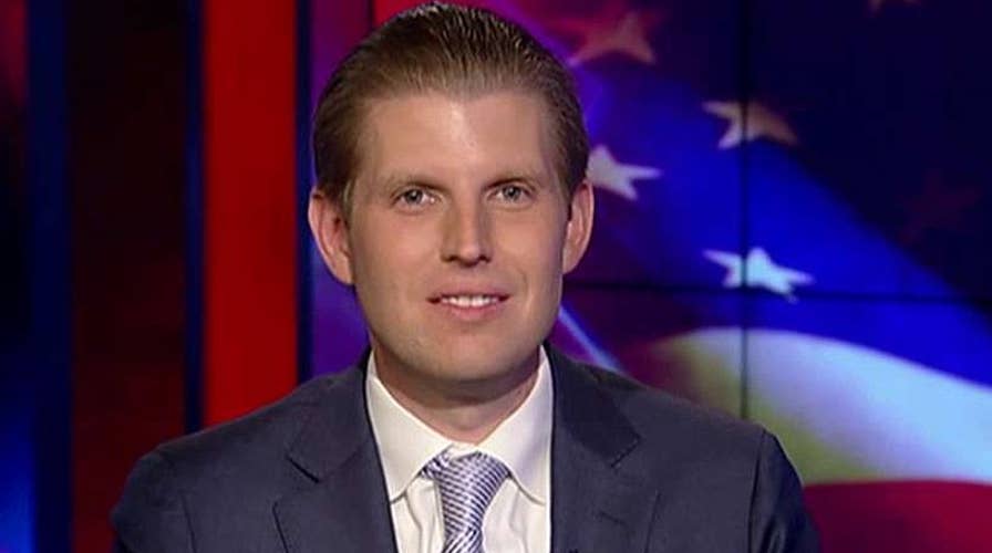 Eric Trump on his father's presidential run