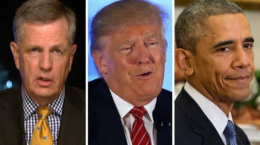 Brit Hume on Trump and Obama's back-and-forth