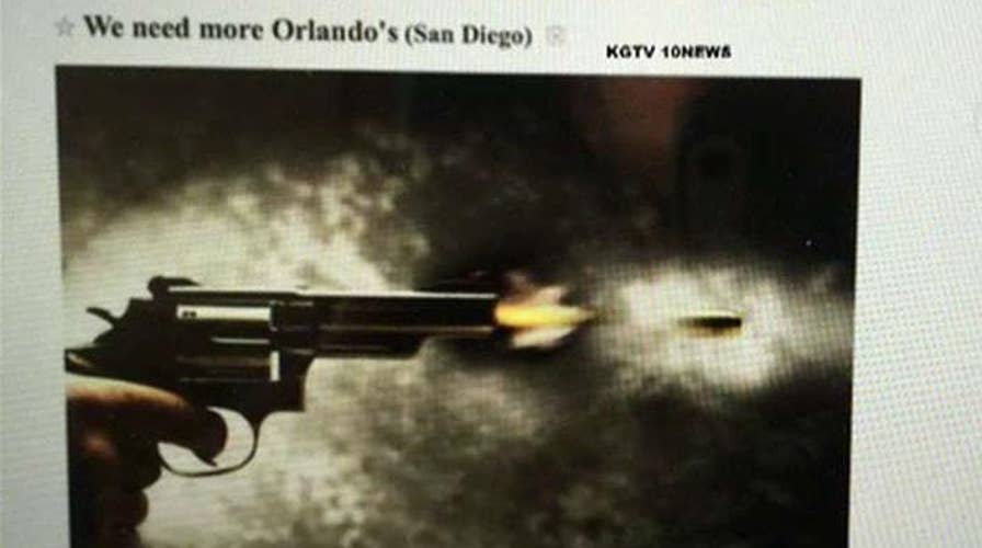 Chilling threat against LGBT community in San Diego