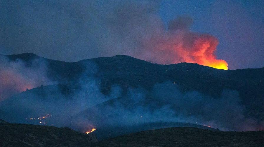 Wildfires burn in Utah, California, New Mexico, Arizona 